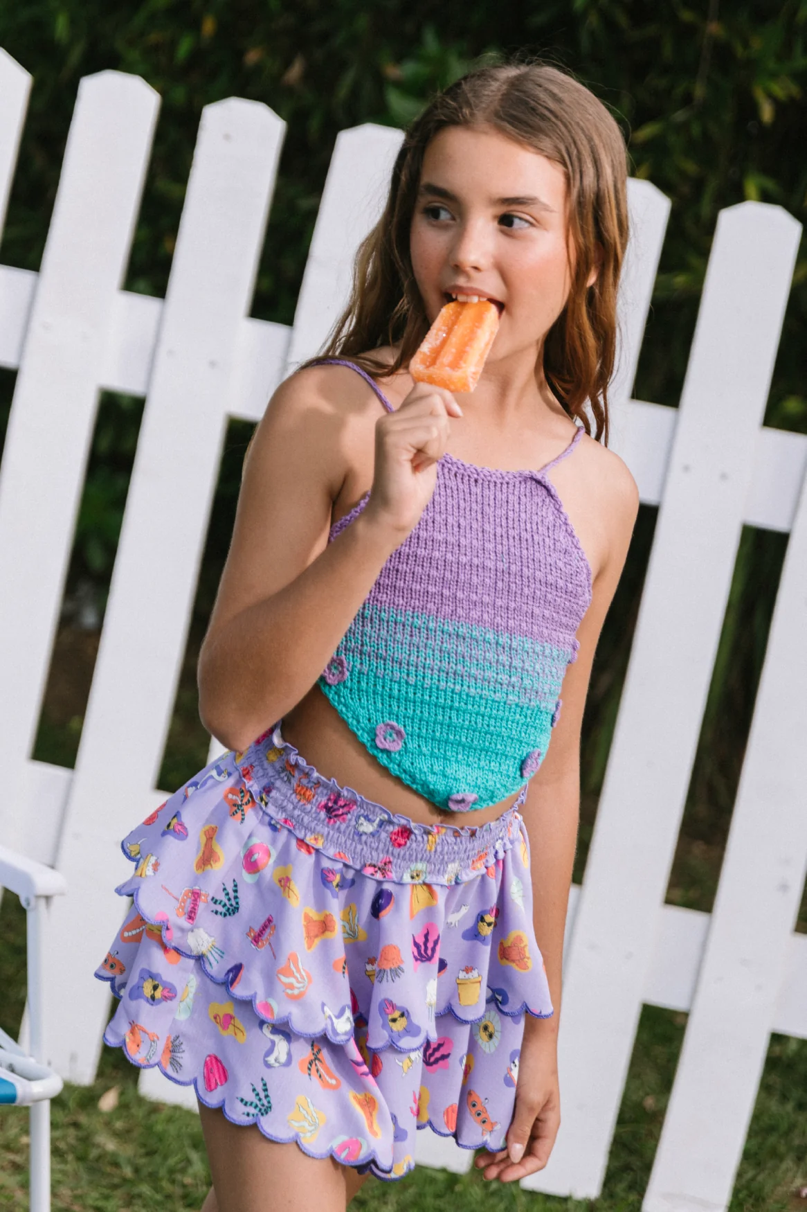 Hanna Kids' Crop Top - Image 2
